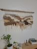 "Sand" Textured Wall Hanging | Tapestry in Wall Hangings by MossHound Designs by Nicole Hemmerly. Item made of cotton & fiber compatible with minimalism and contemporary style