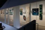 Leap of Faith Museum Installation | Oil And Acrylic Painting in Paintings by Andrea Borsuk | Nevada Museum of Art in Reno. Item made of canvas & synthetic