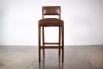 Bruno Stool from Costantini in Argentine Rosewood and Leathe | Bar Stool in Chairs by Costantini Design. Item composed of wood in contemporary or modern style