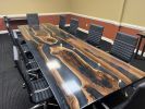 Black Walnut Epoxy Conference Table | Tables by Peach State Sawyer Services | Jet Food Stores Inc in Sandersville