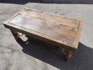 Authentic 19th century mill scarred coffee table | Tables by FrostCanyon Designs/Bo Sanders/the shop
