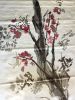 Wanabi (Cherry Blossom time) | Area Rug in Rugs by Jan Sullivan Fowler. Item composed of wood and fiber
