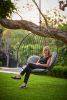 Studio Stirling Bubble Westcliff | Swing Chair in Chairs by Studio Stirling. Item made of steel