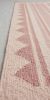 Handwoven Wool Pink Stair Runner | Runner Rug in Rugs by Evergreen Carpets. Item made of wool compatible with boho and minimalism style