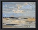 Norman beach 2 | Oil And Acrylic Painting in Paintings by Sophie DUMONT.. Item composed of canvas in contemporary or japandi style