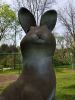 "Bunny on the Loose" | Public Sculptures by J.A. Mayer "Sculptor" | Coulter Playground in Greensburg. Item made of stone