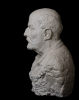 The Professor – A Study of Intellectual Duality and Human Fr | Sculptures by Holzkunst Samuel Meisinger. Item made of concrete compatible with contemporary style