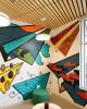 Paper Planes | Murals by Phil Phil Studio | Pacific Autism Family Network in Richmond. Item composed of synthetic