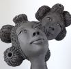 Black Diva (ceramic sculpture) | Sculptures by Jenny Chan | Spike Island in Bristol. Item made of ceramic