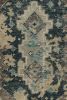 Distressed Scatter rug in Blue, Beige-Brown pattern | Area Rug in Rugs by Rug and Kilim