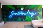 Good Vibes Only | Street Murals by Nathan Brown. Item made of synthetic