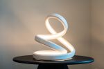 Mola Light Sculpture | Sculptures by Giulio D'Amore Studio. Item composed of wood in minimalism or contemporary style