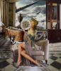 The Salon, 40" X 46", Archival Pigment on Acrylic Face Mount, Edition 3/5 | Prints by Steven Rudin. Item made of paper with synthetic