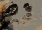 On the cloud | Oil And Acrylic Painting in Paintings by Irena Orlov. Item made of canvas