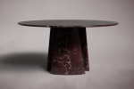 Round Marble Dining Table | Tables by HamamDecor LLC. Item made of marble works with mediterranean & modern style