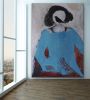 Mother | Oil And Acrylic Painting in Paintings by silvia poloto. Item made of wood with canvas works with contemporary & modern style