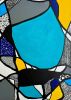 Sun and Sky Abstract acrylic painting 2024 | Oil And Acrylic Painting in Paintings by Aarti Bartake. Item composed of canvas in contemporary or art deco style