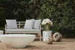 Concrete Oval Coffee Table, 'Oasis' | Tables by Holmes Wilson Furniture. Item made of concrete