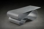 Whorl Coffee Table in Aluminum | Tables by Neal Aronowitz