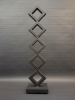 Versa | Public Sculptures by Nicholas Turner. Item composed of steel compatible with minimalism and mid century modern style
