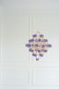 Geometric Paper Chandelier / Mobile "HARMONY" | Sculptures by Paula Hartmann Design. Item composed of paper and fiber