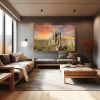 Argentina Cactus with bold sky | Photography by Richard Silver Photo. Item composed of paper in contemporary or modern style