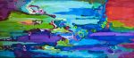 Martello Tower - MidCentury Artwork request | Oil And Acrylic Painting in Paintings by Janice Mather | Martello Tower in Vancouver. Item composed of synthetic