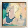 Slowing Down | 18 x 18 | Oil And Acrylic Painting in Paintings by Ella Friberg. Item composed of wood compatible with contemporary and modern style