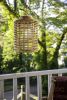 Amara Handmade Rattan Oval Hanging Lampshade | Chandeliers by Amara. Item made of wood works with boho & mid century modern style