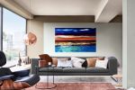 Gulf Coast Sunset_TT Commission | Oil And Acrylic Painting in Paintings by Dutch Montana Art. Item made of canvas