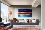Gulf Coast Sunset_TT Commission | Oil And Acrylic Painting in Paintings by Dutch Montana Art. Item made of canvas