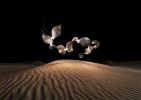Dune 6 Curve Pendant Light | Chandeliers by MOSS Objects. Item made of metal compatible with contemporary and japandi style