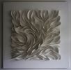 Flow pattern (large) | Wall Sculpture in Wall Hangings by Chad Schonten. Item made of canvas & paper compatible with minimalism and contemporary style