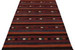 Vintage Afghani tribal Kilim Rug, with Stripes | Area Rug in Rugs by Rug and Kilim