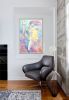 "Unveiling Enigma" | Paintings by Marina Saba Fine Art. Item made of canvas works with contemporary & transitional style
