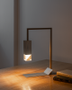 Lamp/Two Wood | Table Lamp in Lamps by Formaminima. Item composed of wood and brass