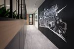 Norton Rose Fulbright Singapore Office art mural | Murals by Just Sketch | Norton Rose Fulbright in Singapore. Item made of synthetic