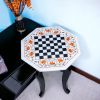 Handmade chess table, Marble chess table, Luxury chess table | Side Table in Tables by Innovative Home Decors. Item made of marble