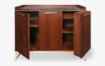 Famed Liquor Cabinet | Storage by LAGU. Item made of oak wood works with modern style