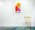 Touch 07 | Oil And Acrylic Painting in Paintings by Claire Desjardins. Item made of canvas
