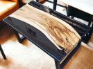 Epoxy Dining Table, Epoxy Resin Table, Epoxy Wood Table | Tables by Innovative Home Decors. Item composed of wood compatible with country & farmhouse and art deco style