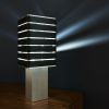 Exigen by Mnima. Table Light Sculpted from Solid Aluminum. | Table Lamp in Lamps by mnima. Item composed of aluminum and leather