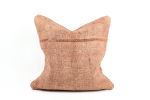 Double Sided Vintage Hemp Pillow | Pillows by HOME. Item composed of cotton