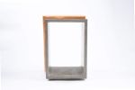 Blossom | Side Table in Tables by Curly Woods. Item made of oak wood with concrete