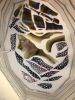 Sophia, stained glass fortune teller | Glasswork in Wall Treatments by Celinder's Glass Design | Psychic Readings by Dorothy in Newport Beach. Item composed of glass