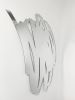 Scribble Mirror (Vertical) - 48" high | Sculptures by Ryan Coleman. Item composed of glass and synthetic in minimalism or contemporary style