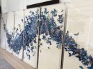 Flight of the Butterflies 20155 | Wall Sculpture in Wall Hangings by Collada Art. Item made of linen & synthetic