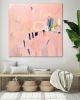 Devoted Conversations | Oil And Acrylic Painting in Paintings by Sarina Diakos Art. Item composed of canvas in minimalism or contemporary style
