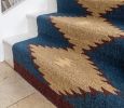 Handwoven Wool Stair, Hallway, Entryway Runner Rug | Rugs by Evergreen Carpets. Item made of wool compatible with boho and minimalism style