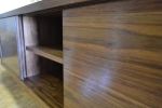 shoe cabinet / bench | Benches & Ottomans by In Element Designs. Item composed of walnut